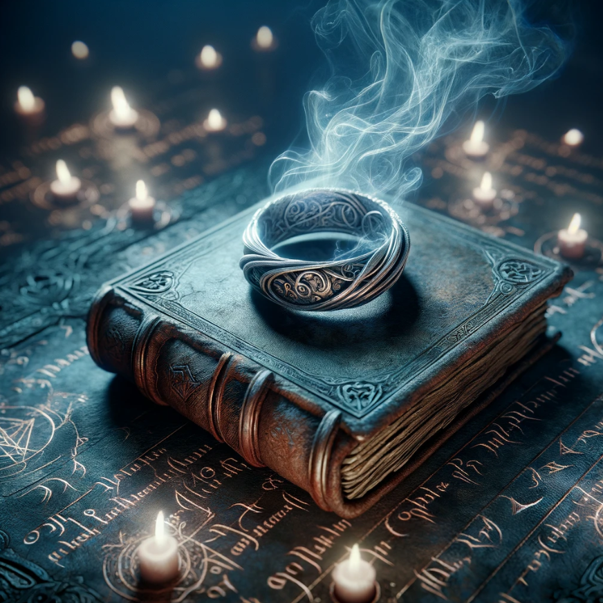 Charged Ring of Invisibility