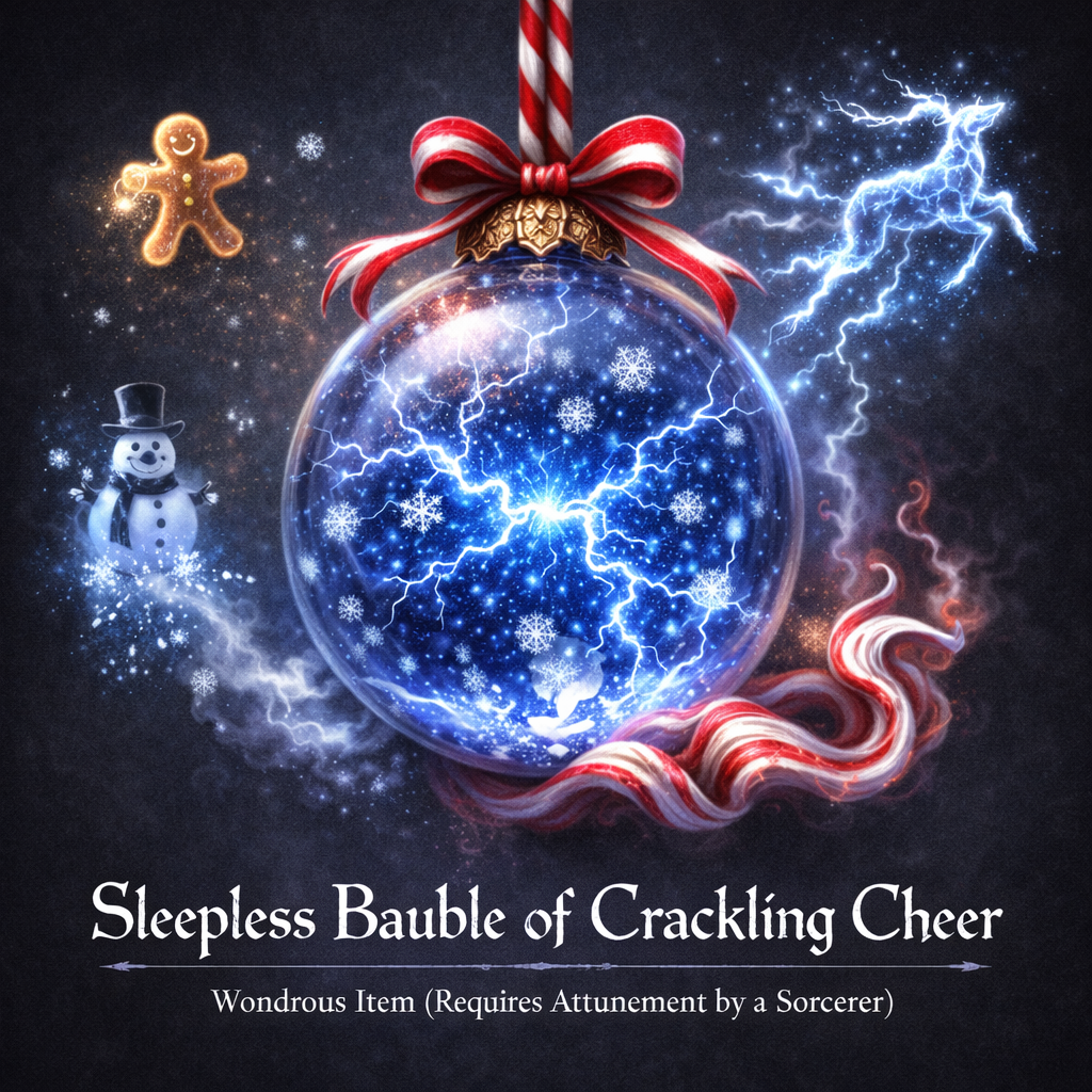 Sleepless Bauble of Crackling Cheer